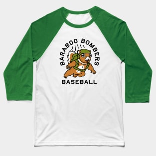 Baraboo Bombers Baseball (Light) Baseball T-Shirt